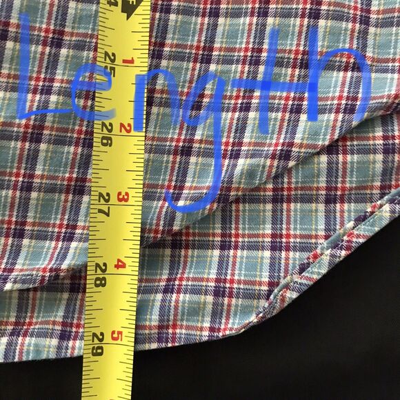 Ralph Lauren Colorful Plaid Cotton Long Sleeve Men’s Shirt Classic Fit M - Picture 6 of 7